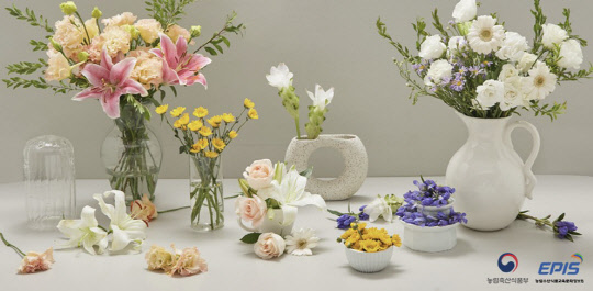 SSG닷컴의 '꽃' 새벽배송 홍보 이미지. SSG닷컴 제공